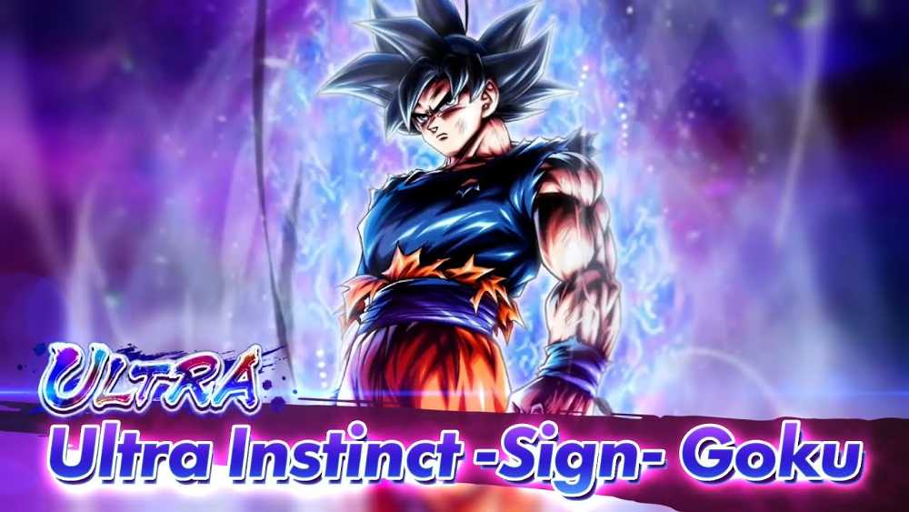 IOS UL Ultra Instinct -Sign- Goku + 38000 Chrono Crystal + 0-5 random LF